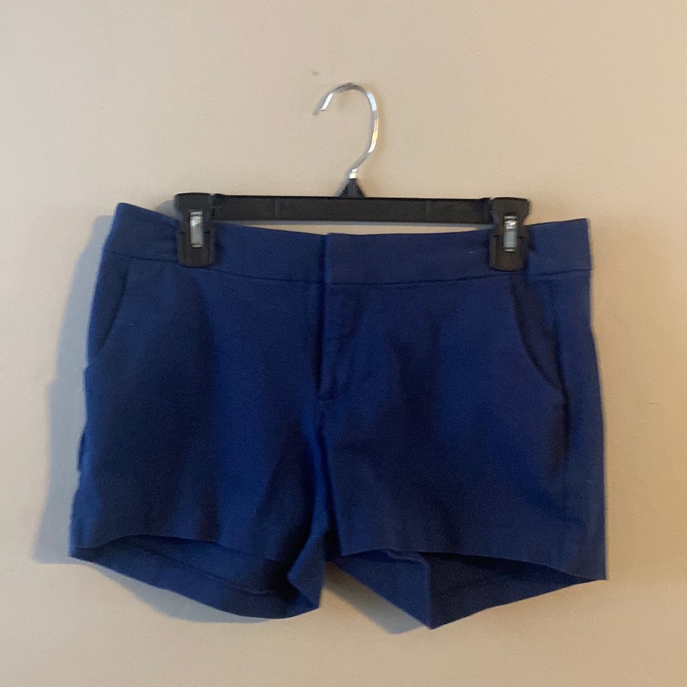 Blue shorts for women